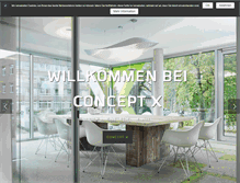 Tablet Screenshot of conceptx.de